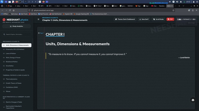 NEESHANT | Interactive Physics E-Book System 2026 – screenshot 14