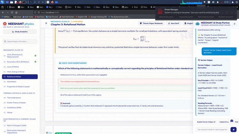 NEESHANT | Interactive Physics E-Book System 2026 – screenshot 16