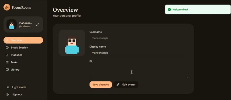 Focus Room – screenshot 1