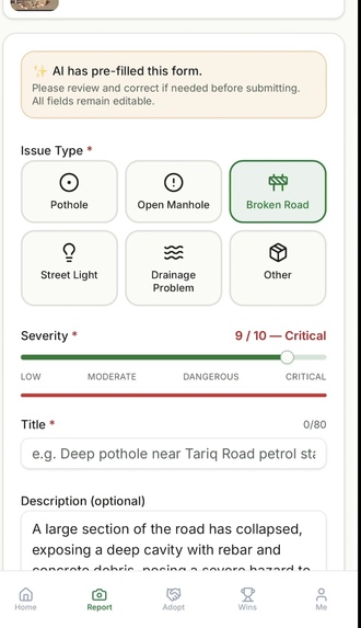 AdoptARoad – screenshot 9