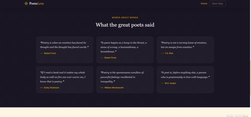 Poem Lens – screenshot 3