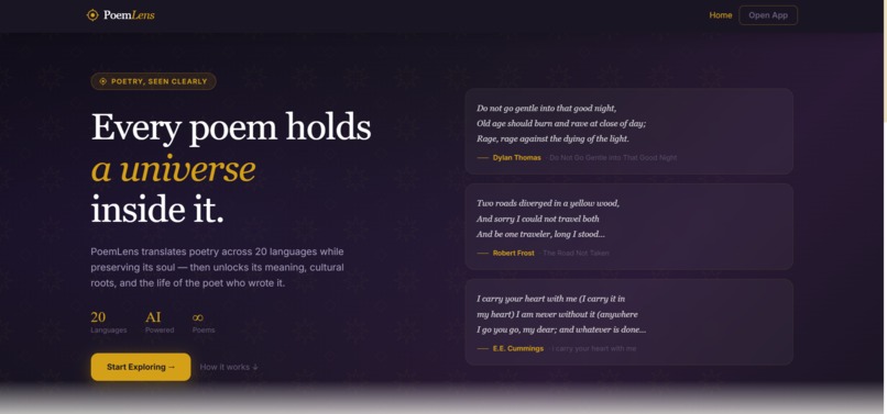 Poem Lens – screenshot 4