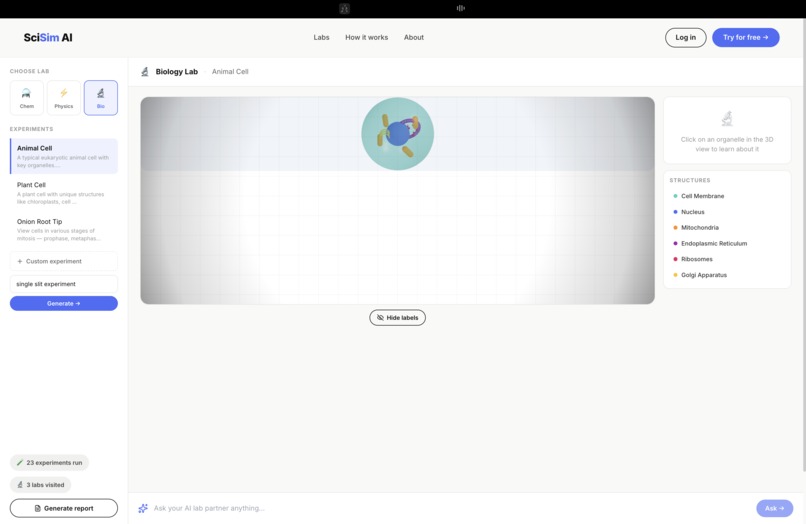 SciSim – screenshot 7