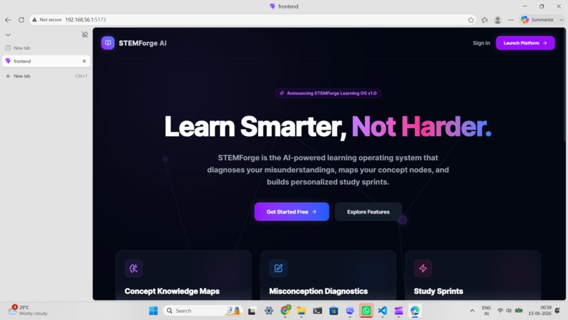 STEMForge AI – The AI Learning Operating System – screenshot 1
