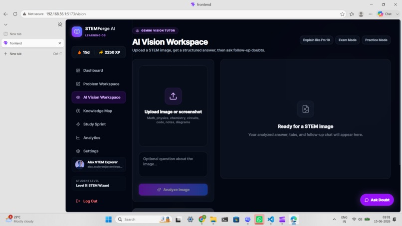 STEMForge AI – The AI Learning Operating System – screenshot 5