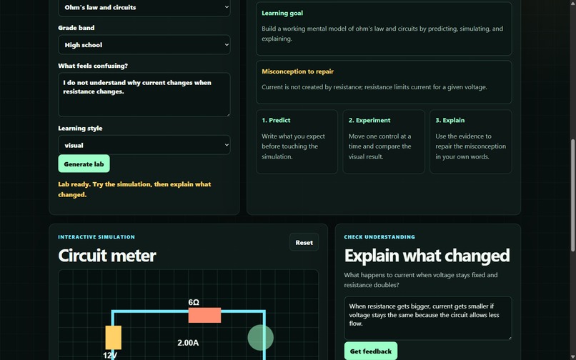 STEMViz – screenshot 1