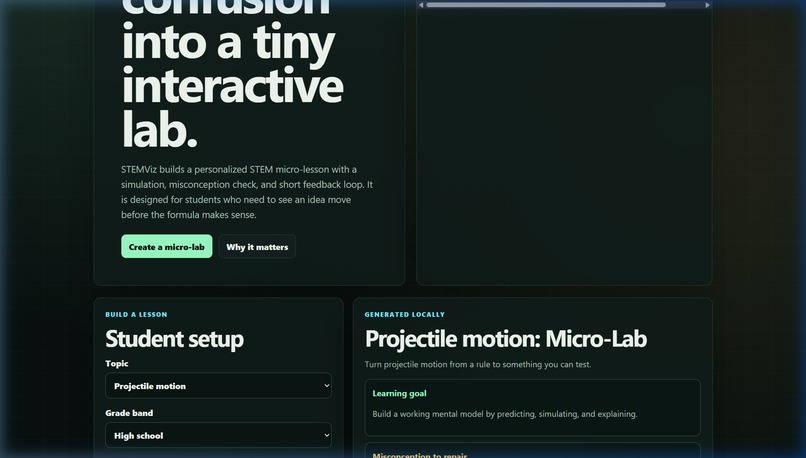 STEMViz – screenshot 5