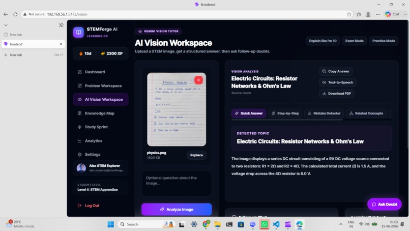STEMForge AI – The AI Learning Operating System – screenshot 6