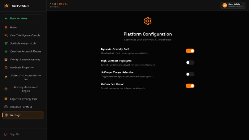 SciForge AI – screenshot 9
