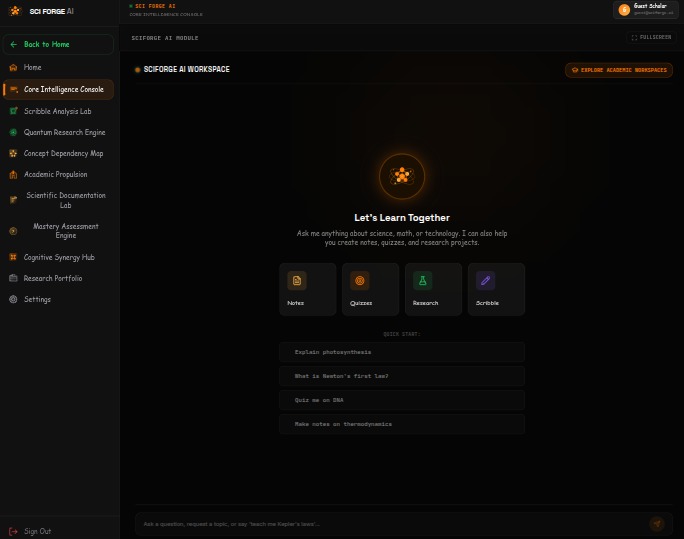 SciForge AI – screenshot 4