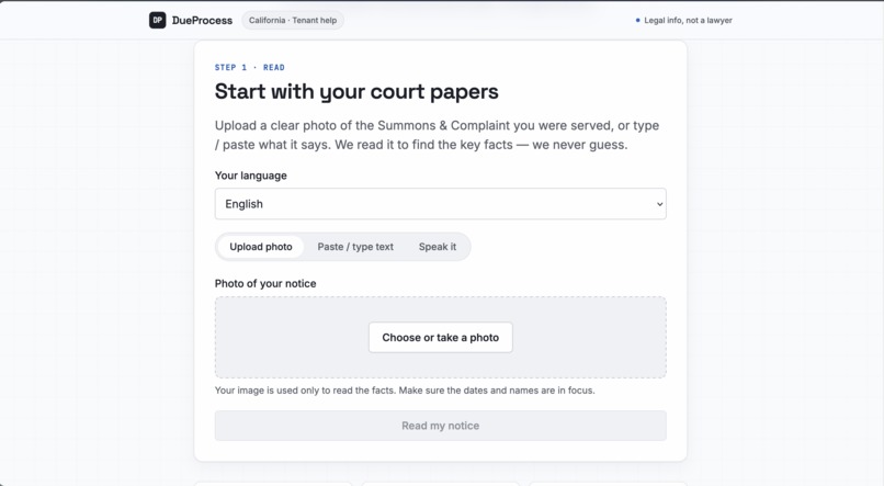 DueProcess – screenshot 2