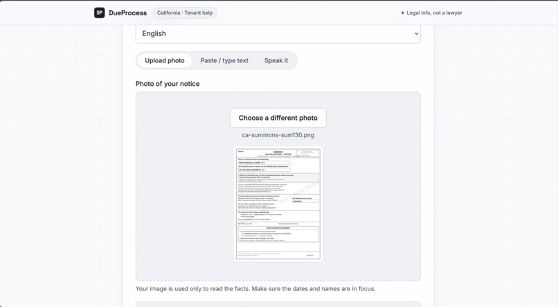 DueProcess – screenshot 3