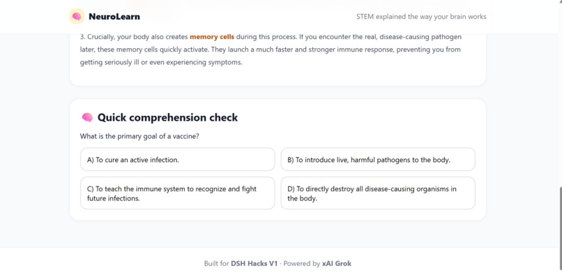 NeuroLearn – screenshot 1