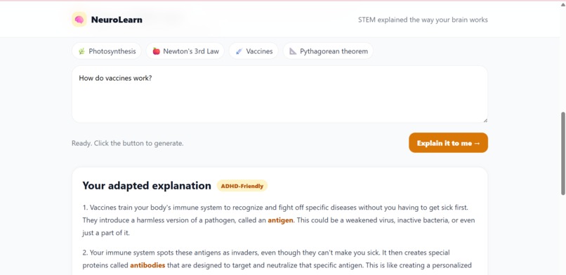 NeuroLearn – screenshot 4