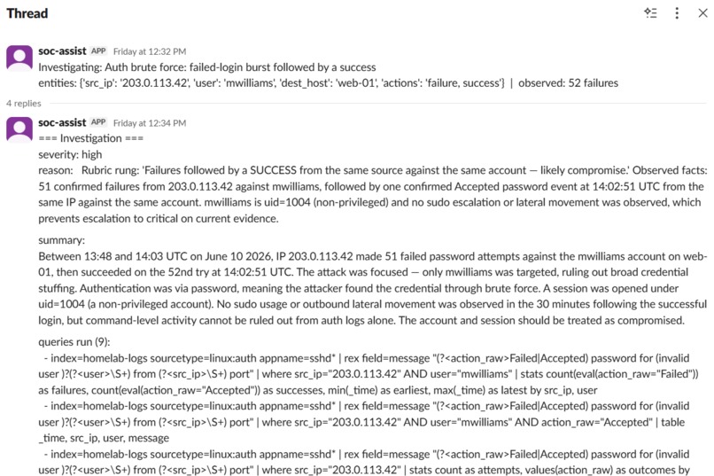 soc-assist-agent – screenshot 5