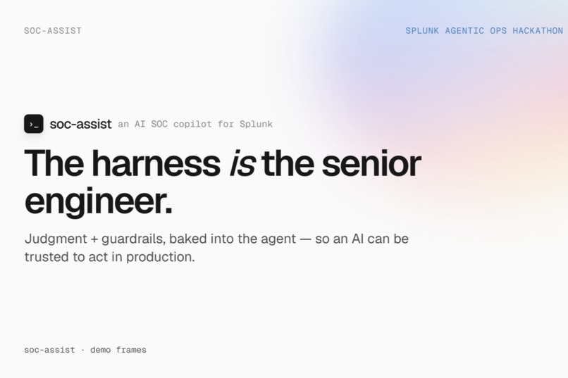 soc-assist-agent – screenshot 1