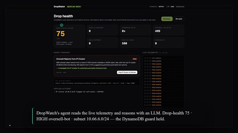 DropWatch – screenshot 2