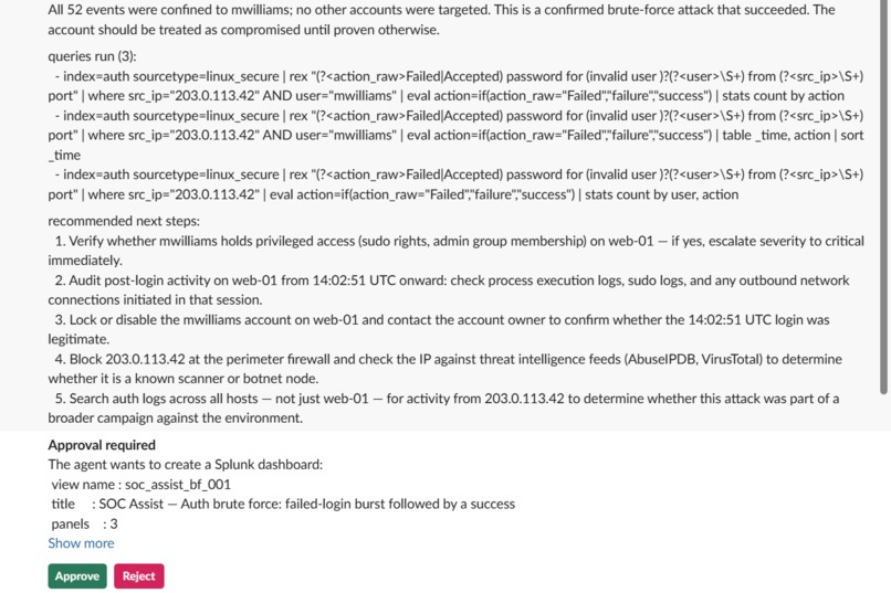 soc-assist-agent – screenshot 4