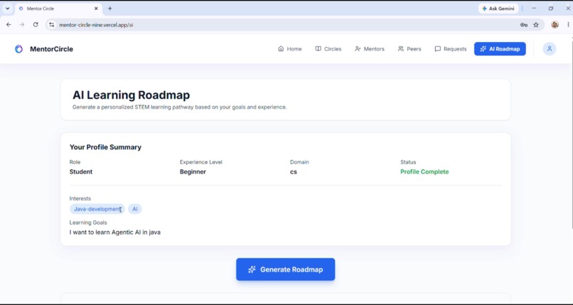 MentorCircle – screenshot 4