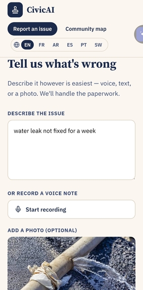 Civic AI – screenshot 3