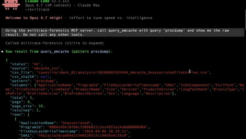 EvilTrace – screenshot 3