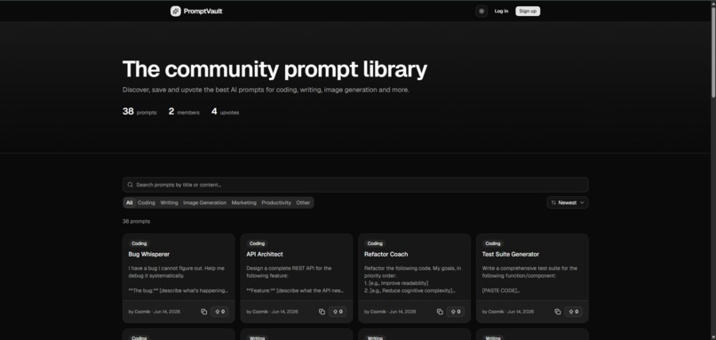PromptVault – screenshot 1