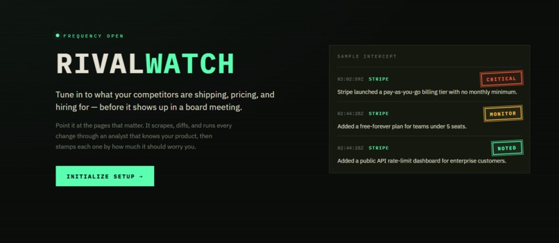 RivalWatch – screenshot 1