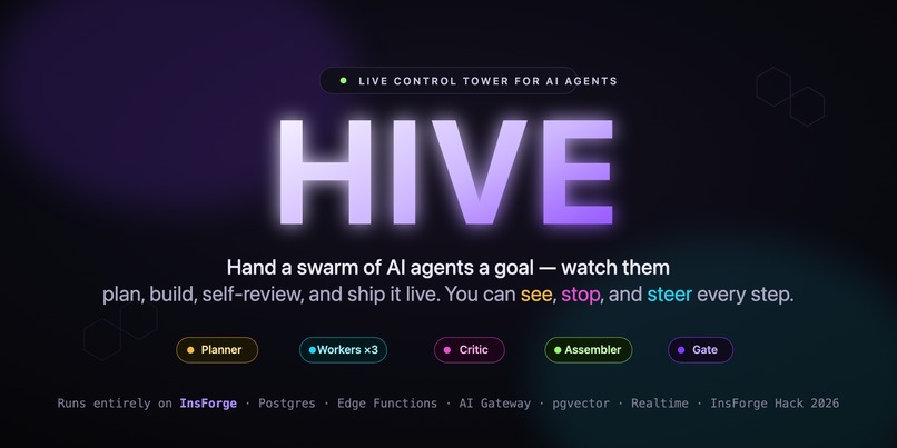 HIVE – screenshot 1