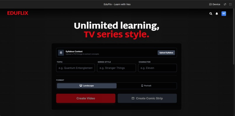 Eduflix – screenshot 1