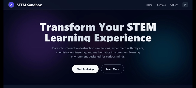 STEM sandbox – screenshot 1