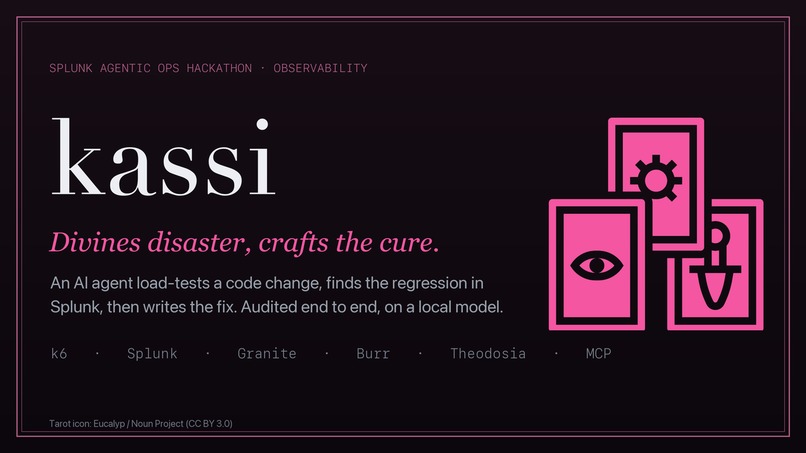 kassi: Autonomous Observability & Remediation Agent – screenshot 1