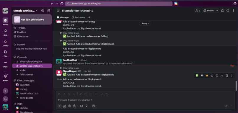 SignalKeeper – screenshot 3