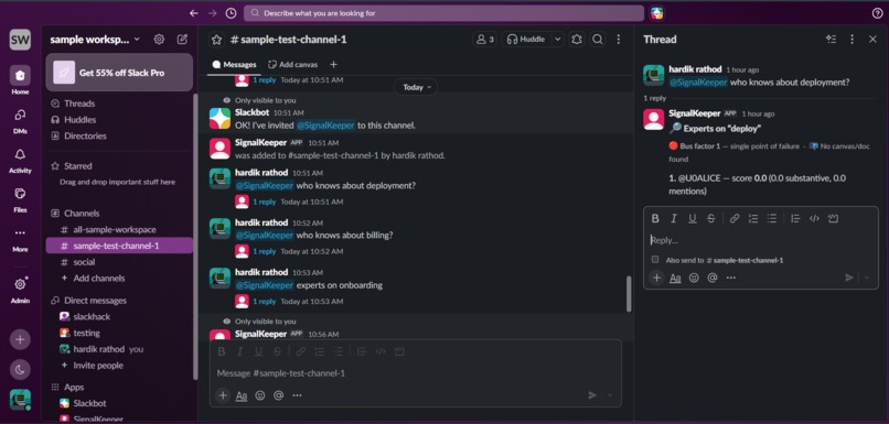 SignalKeeper – screenshot 4