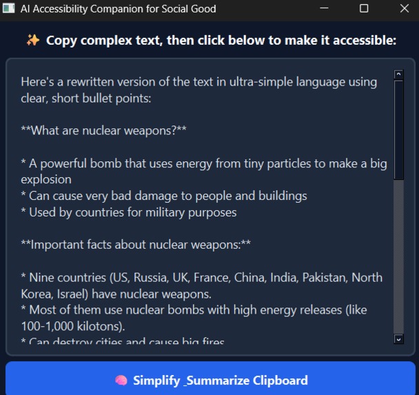 AccessiRead AI – screenshot 2