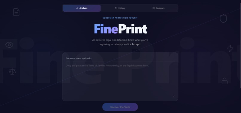 FinePrint – screenshot 1