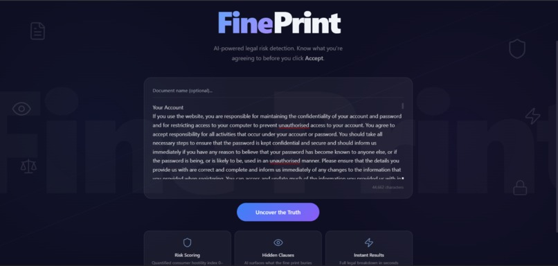 FinePrint – screenshot 3