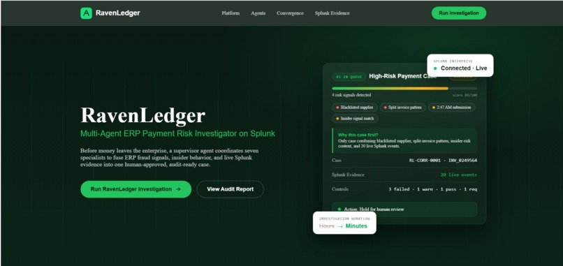RavenLedger – screenshot 1