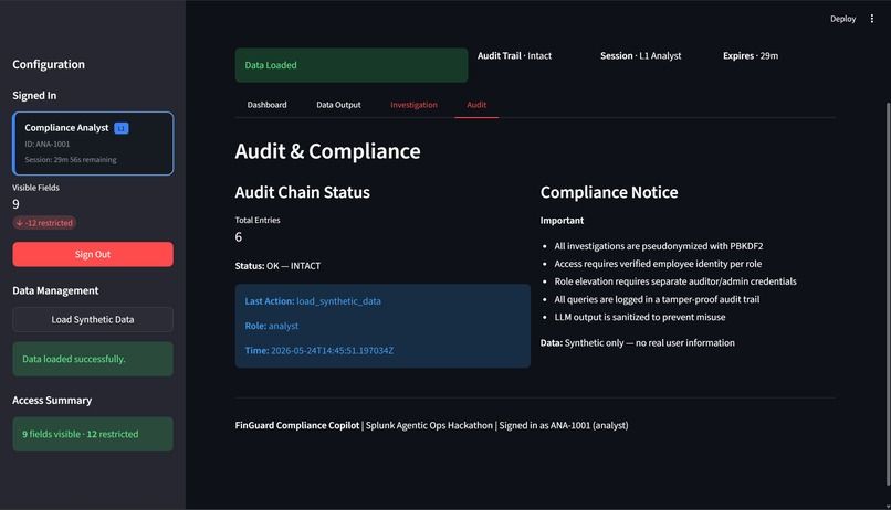 FinGuard-Copilot – screenshot 4