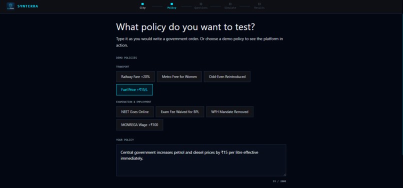 Synterra – screenshot 1