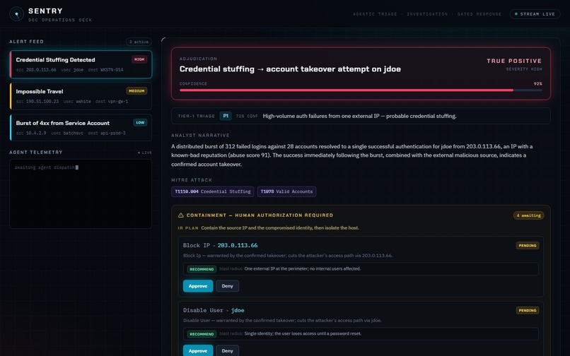 Sentry – screenshot 1