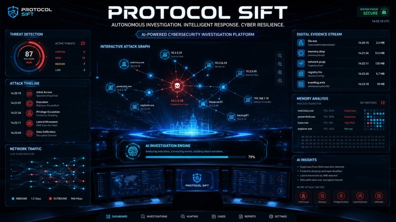 Protocol SIFT – screenshot 1