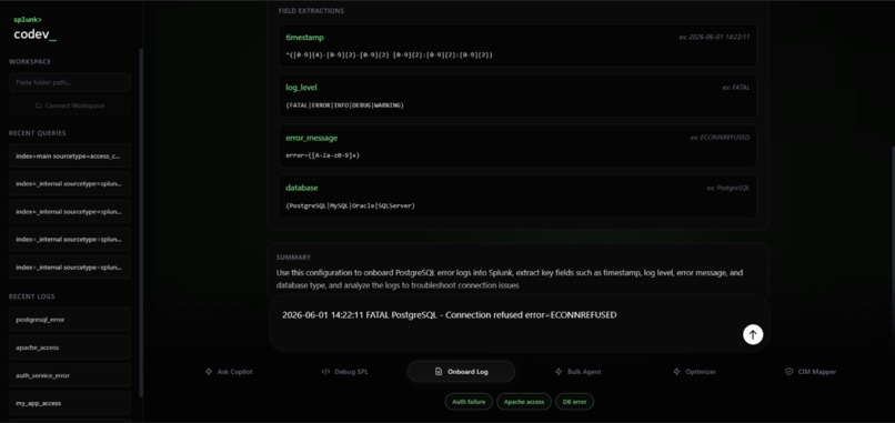 splunk> co>dev – screenshot 7