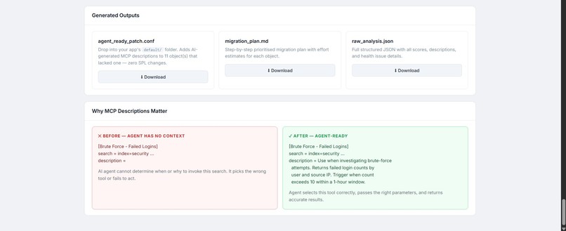 splunk agent readiness engine – screenshot 4
