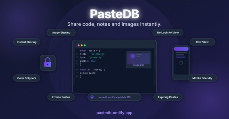PasteDB Edu: Smart Learning Hub – screenshot 1
