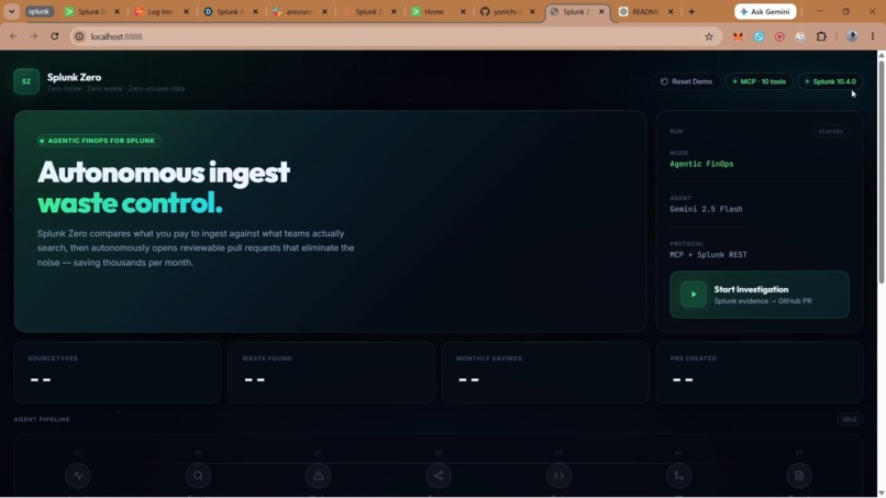Splunk Zero – screenshot 3