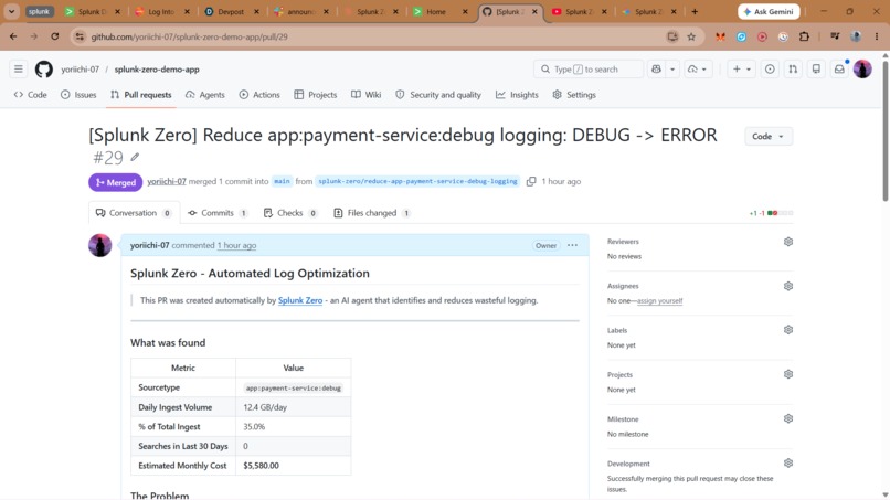 Splunk Zero – screenshot 10