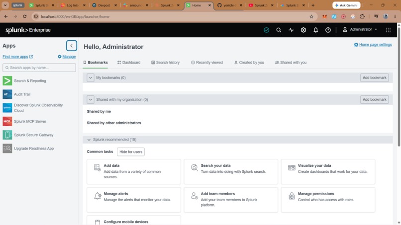 Splunk Zero – screenshot 2