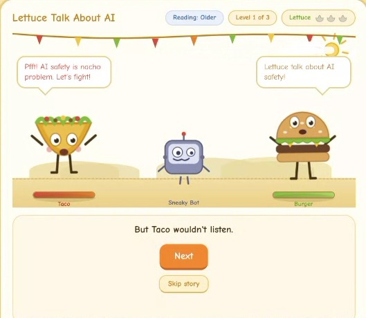 Lettuce Talk About AI – screenshot 2
