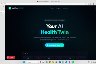 HealthTwin Guardian AI