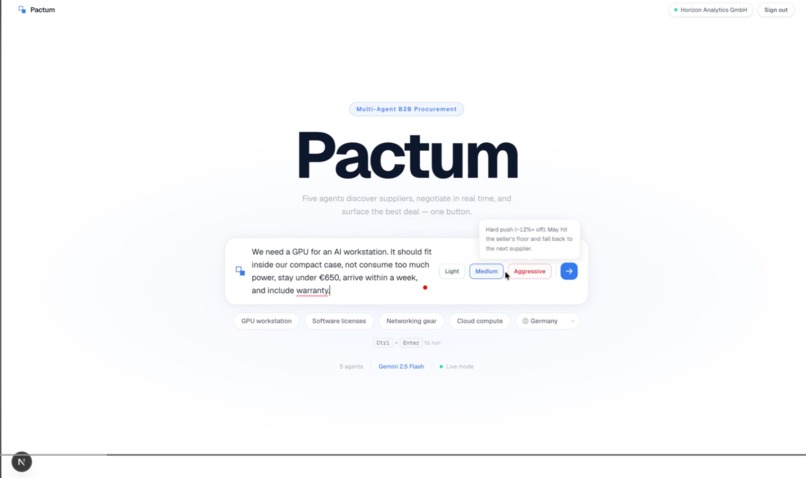 Pactum – screenshot 1